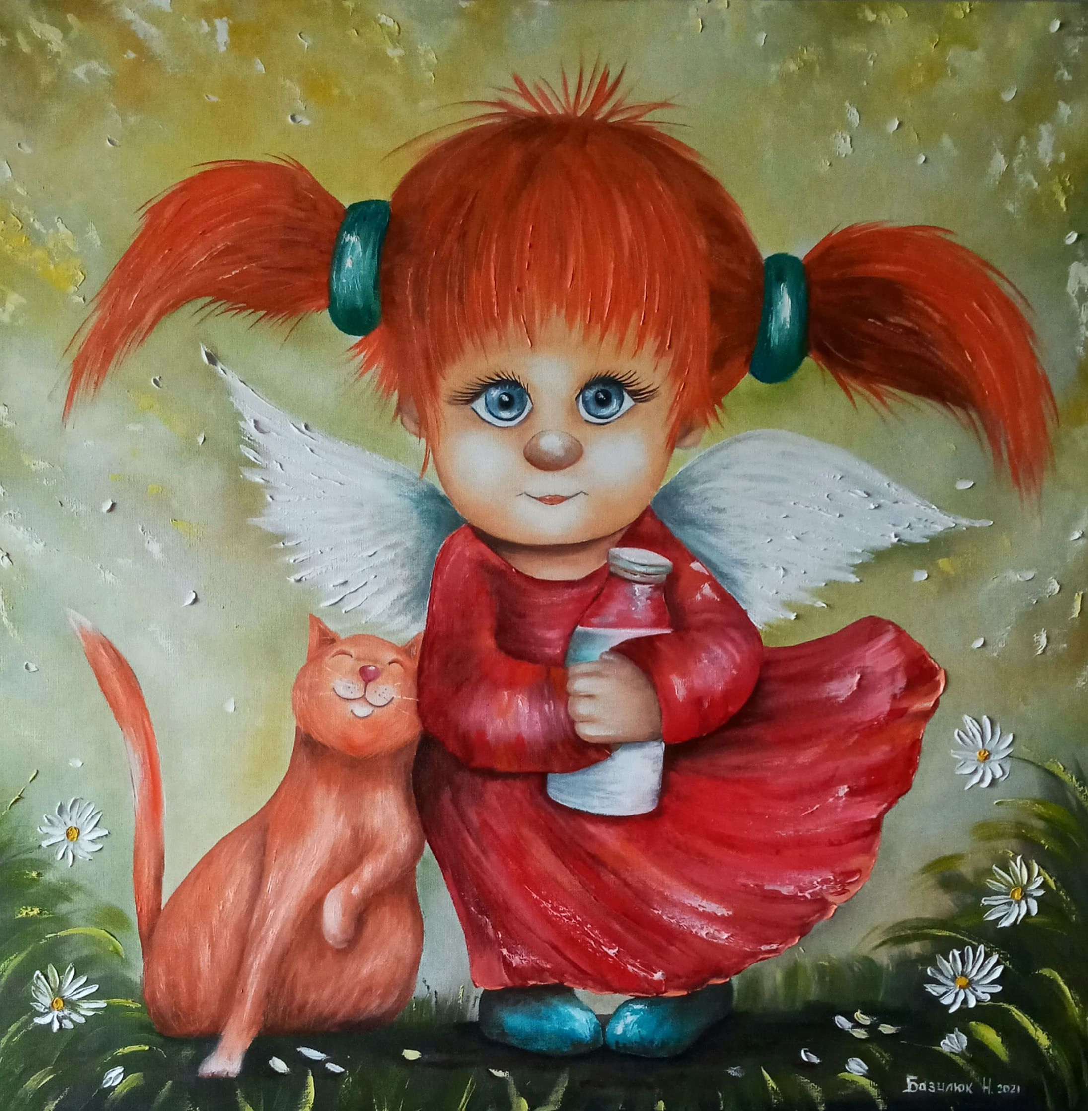 "Найкращий друг " 60х60, є в наявності,