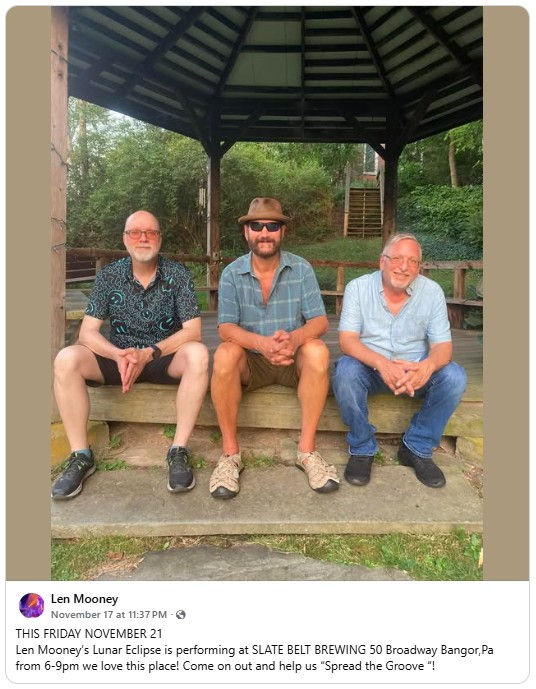 Live Music with Len Mooney's Lunar Eclipse