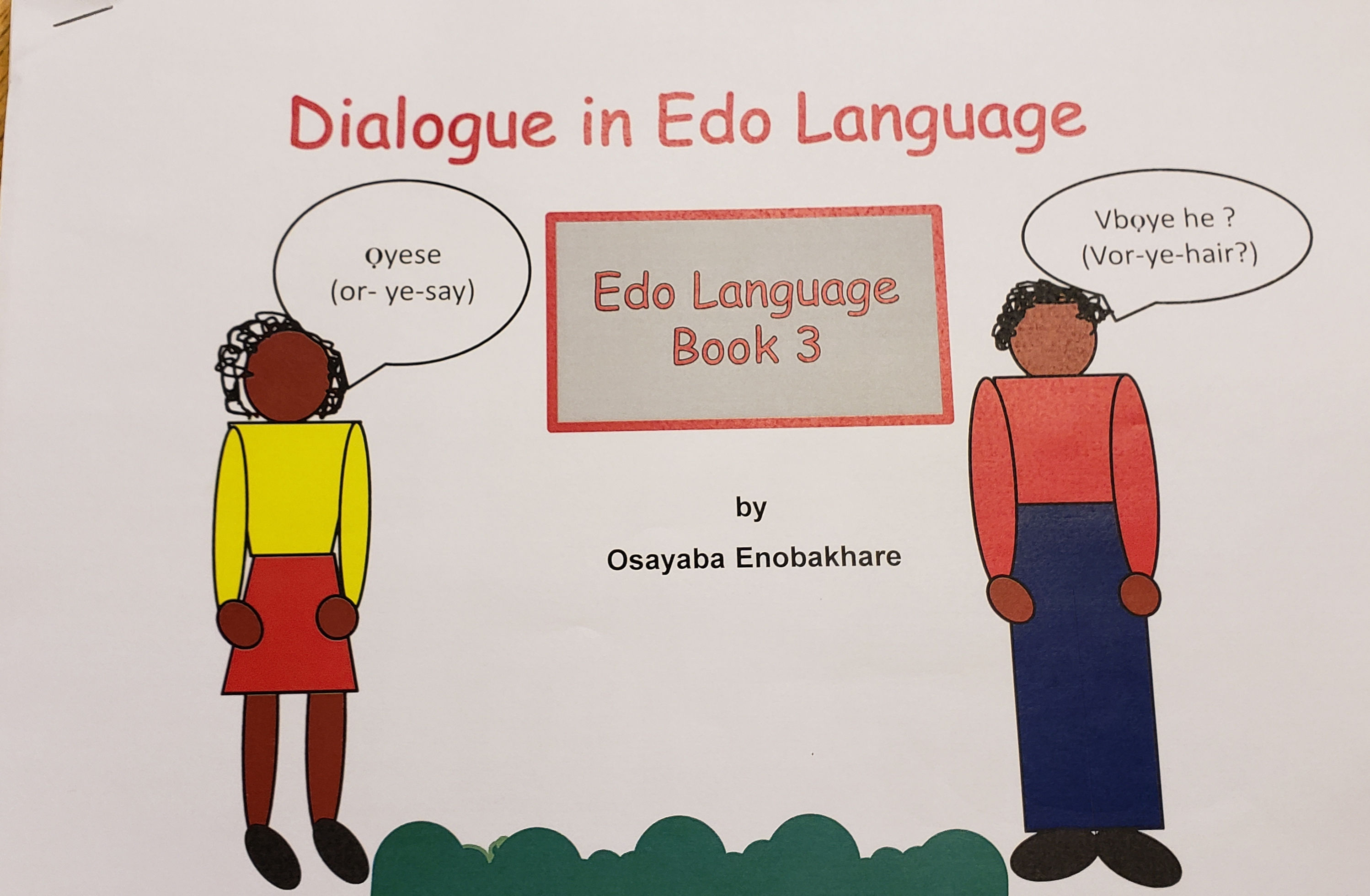 Dialogue in Edo Language: Edo Language Book 3 of 5 Series
