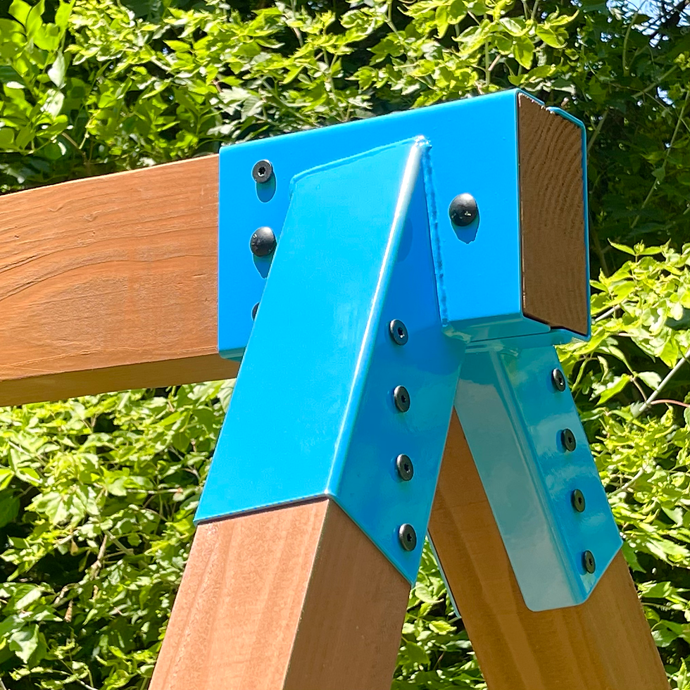 Thumbnail: SWING SET BRACKET - MEMORIAL DAY SALE! - Ultra Heavy Duty Bracket - BLUE