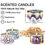 Miniatura: Copia de Caja* 16 Velas Aromaticas Decorativas 72g C/U