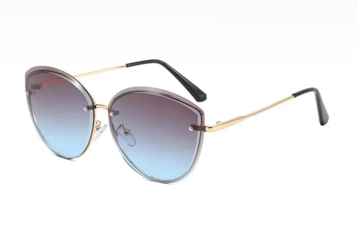 Gafas de Sol Butterfly Gris Claro