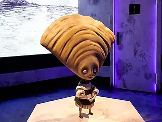 Exposition de l'enfant Huitre de Tim Burton