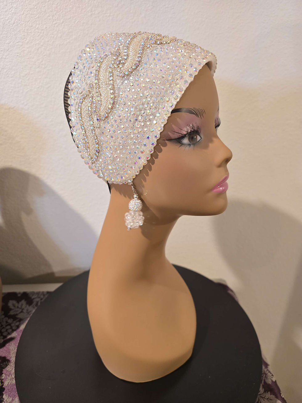 Thumbnail: 20250411-03 FASCINATOR - AB RHINESTONE ROPE