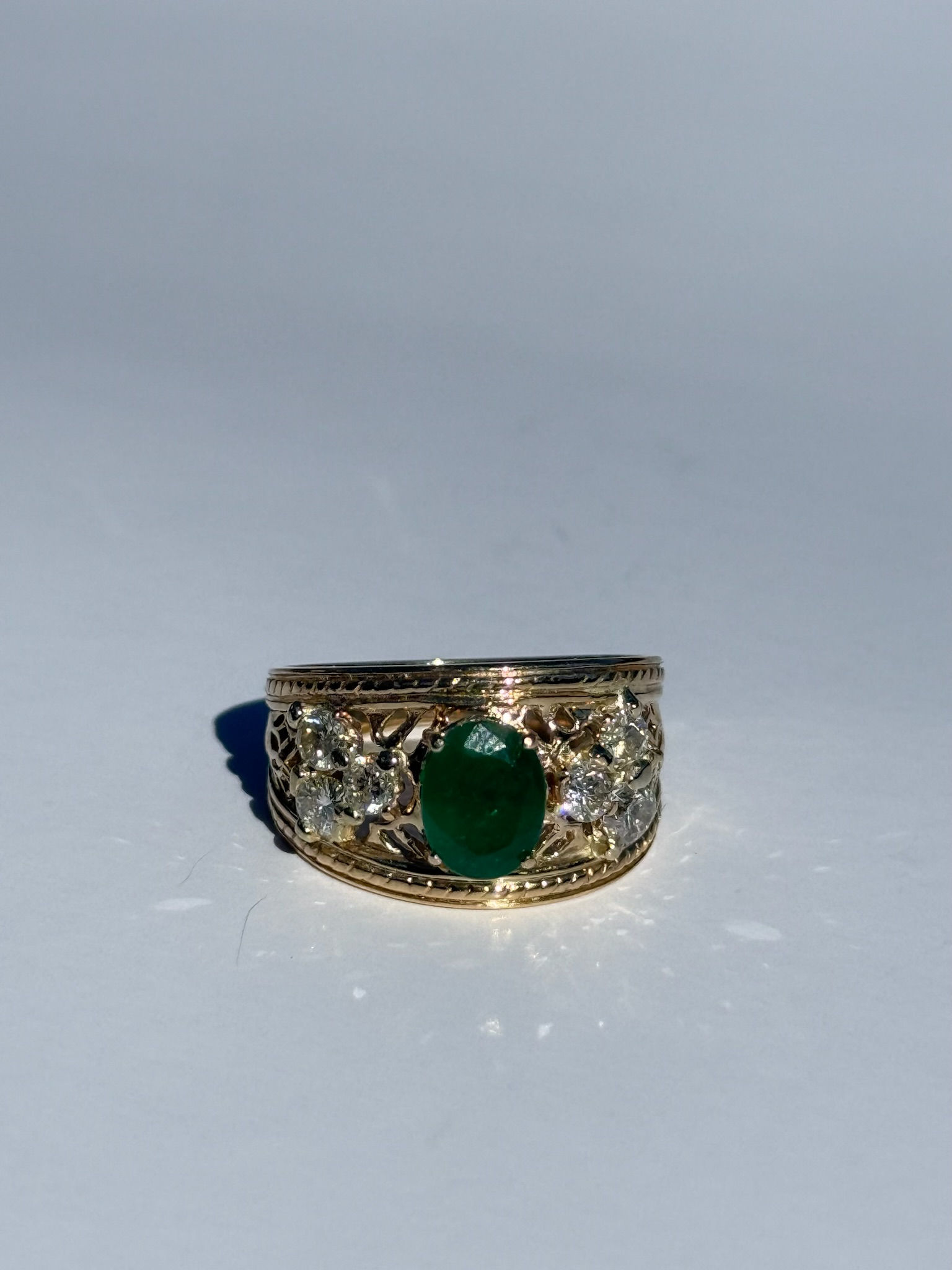 Emerald and Diamond Cigar