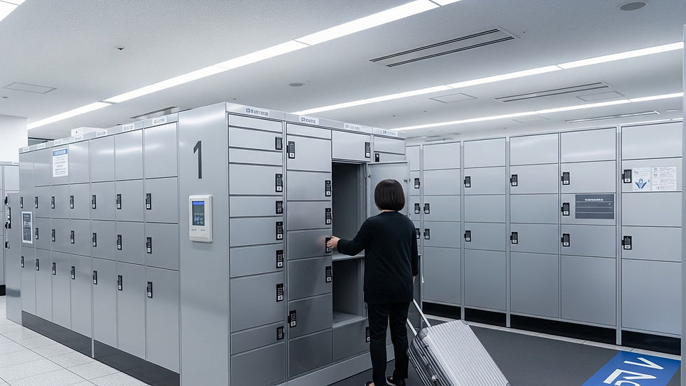 新千歳空港のコインロッカー・手荷物配送完全ガイド2026