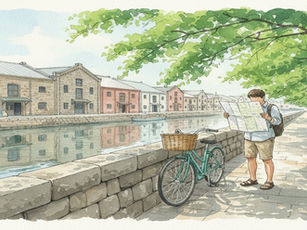 小樽観光の自転車駐輪ガイド2026|運河・堺町・駅前の停め方