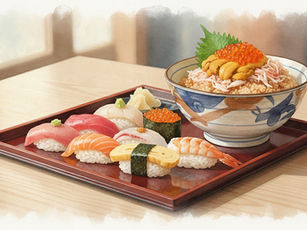 Sushi and Seafood Bowl Guide at New Chitose Airport | Last Taste of Hokkaido
