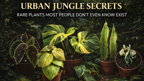 Urban Jungle Secrets: The Plants Most People Don’t Even Know Exist