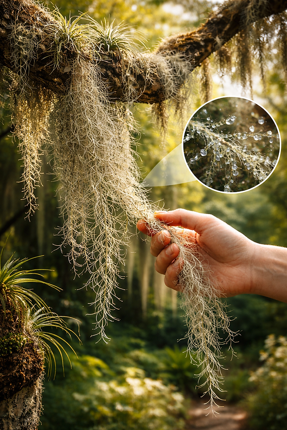 Spanish Moss (Tillandsia usneoides): The Plant That Hangs Around Like It  Owns the Place
