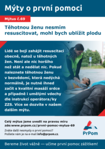 Mýtus č.69 – Těhotnou ženu nesmím resuscitovat, mohl bych ublížit plodu
