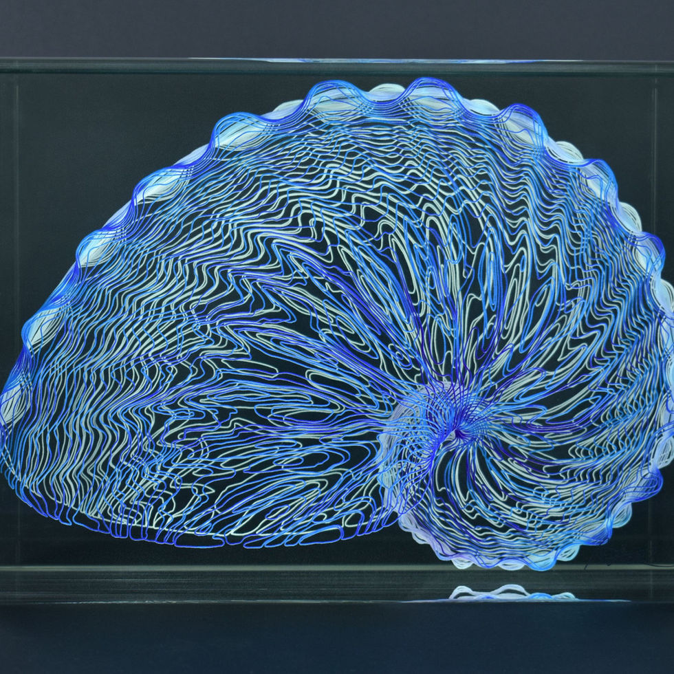 Glass object No. LXI