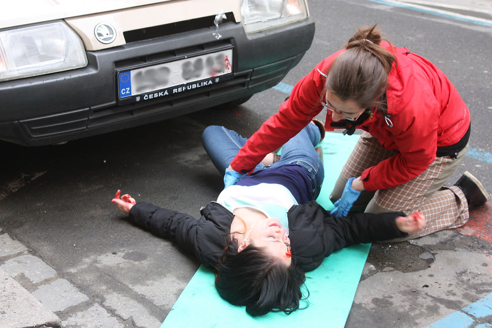 Vyšetření pacienta – neboj se pomoci!