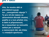 Mýtus 97 — Energetické nápoje mohou pít i děti