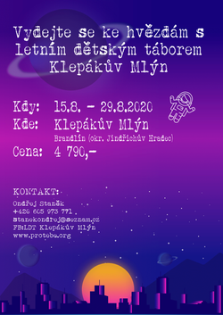 Klepákův Mlýn 2020