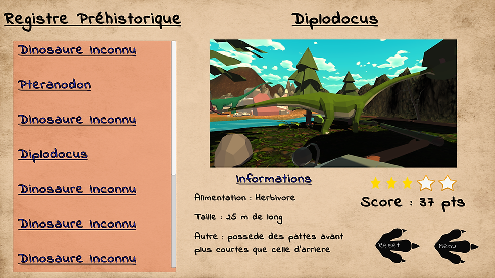 Registre dino