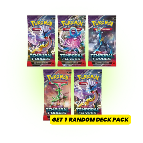 pokemon card game play online Temporal Forces 4-Pocket Portfolio - Scarlet & Violet 5