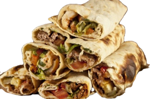 Arranged Food and Objects