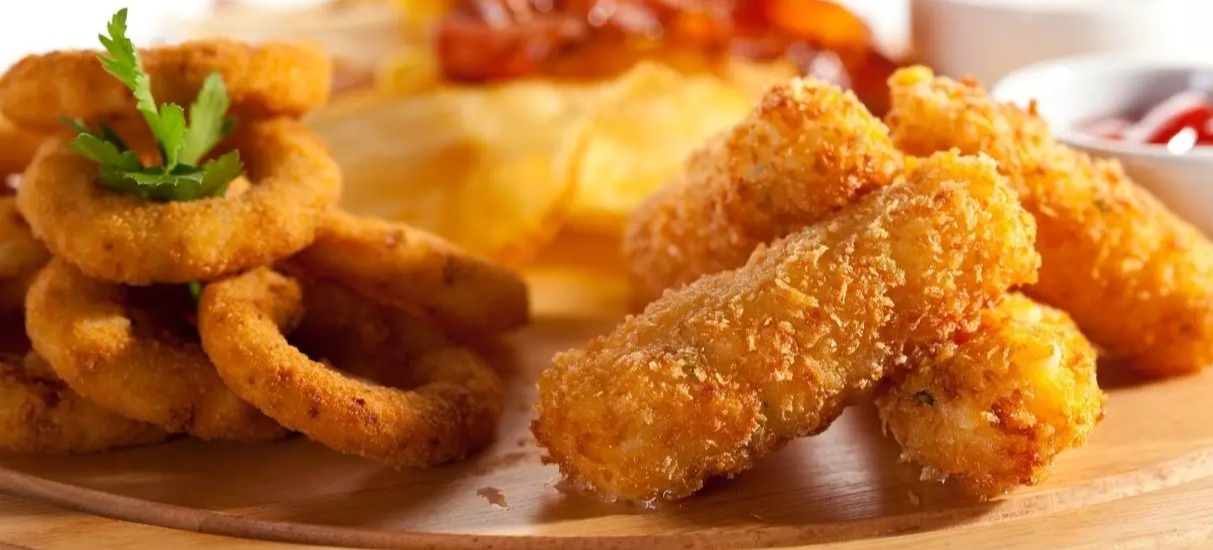 Arranged Food and Objects