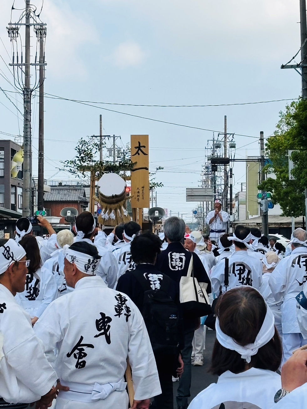 伊勢の伝統行事「お木曳」に参加しました