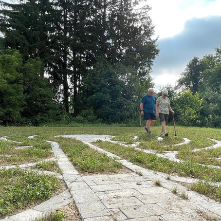 Bracebridge opens new walking labyrinth at Annie Williams Memorial Park