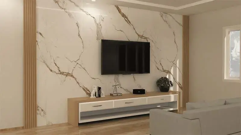 ambiente Wallboard Marmore Flexivel Calacata Oro