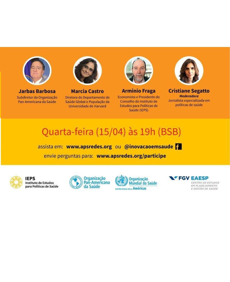 Webinar - Desafios para o Brasil diante da Pandemia Covid 19.