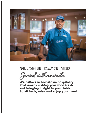 S1 Hospitality Message
