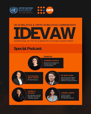 IDEVAW Special Podcast featuring Sima Bahous, Natalia Kanem, Michael O'Flaherty, Claudia Luciani