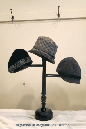 １０月１９日より１週間、まとまった数の秋負の帽子をご試着にいらっしゃってください。お待ちしております。