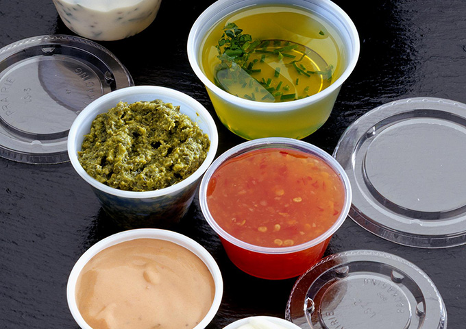 Arranged Food and Objects