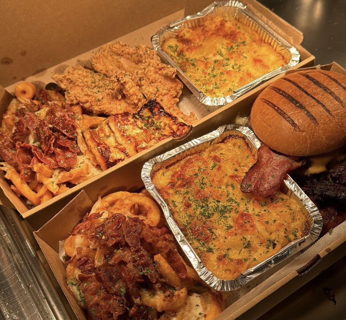 Arranged Food and Objects