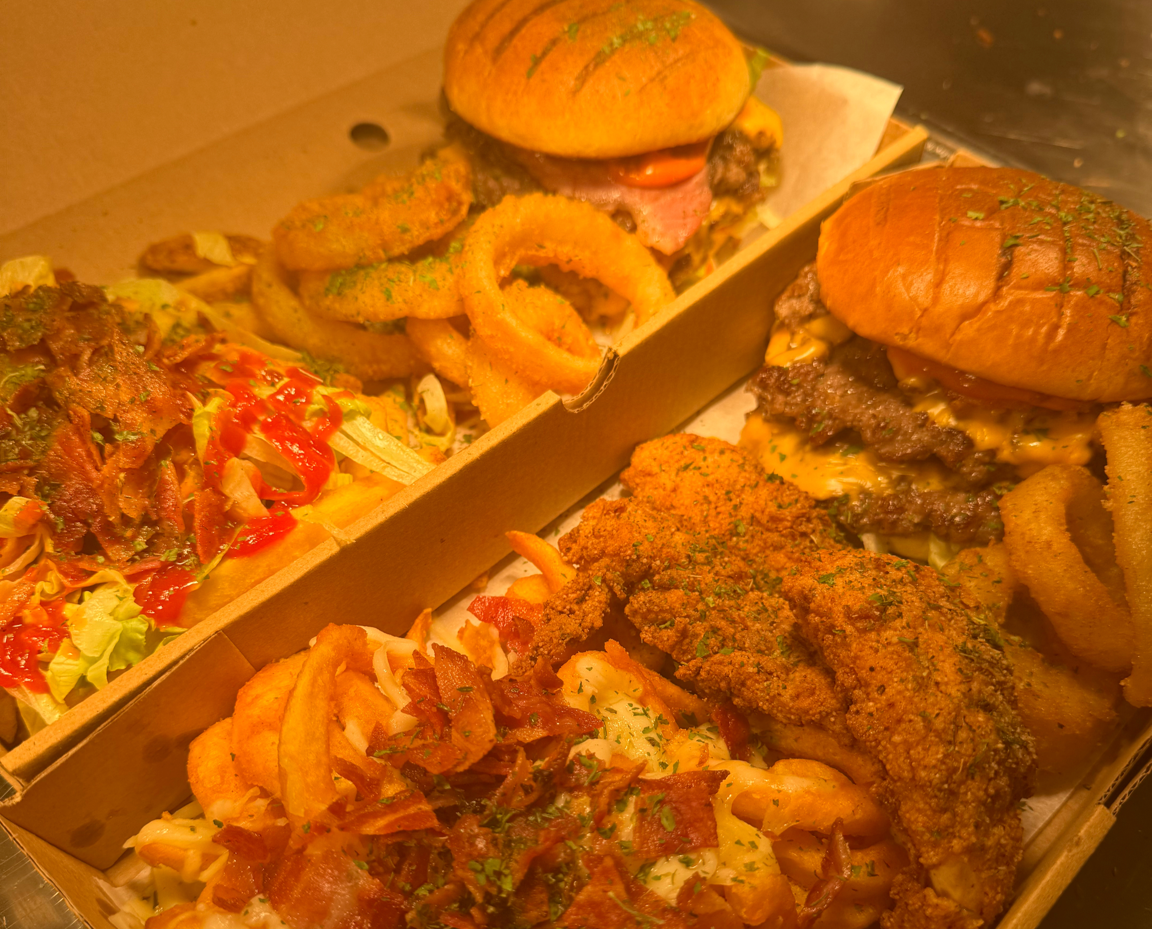 Arranged Food and Objects