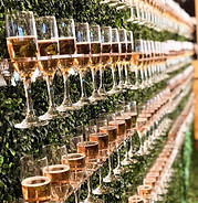 champagne wall rental Boca Raton