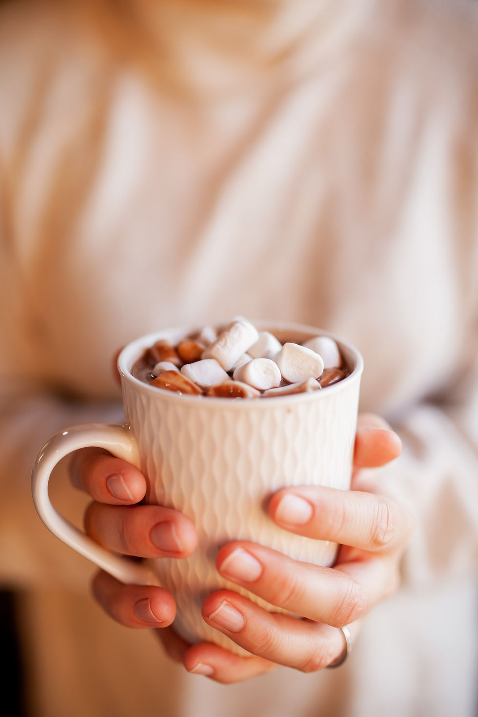 Indulgent Hot Chocolate Recipe from the Winter Wellbeing Tips Blog from Kinder Cookhouse