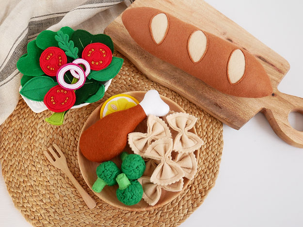 Felt Food From Kinder Cookhouse