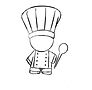 Chef drawing