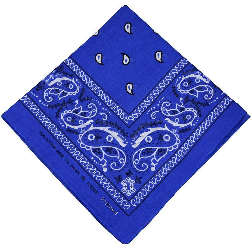 Thumbnail: KIM & C Bandana Handkerchief (55cm x 55cm)