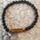Thumbnail: Handmade African Wooded Bead Bracelet