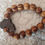 Thumbnail: Handmade African Wooded Bead Bracelet