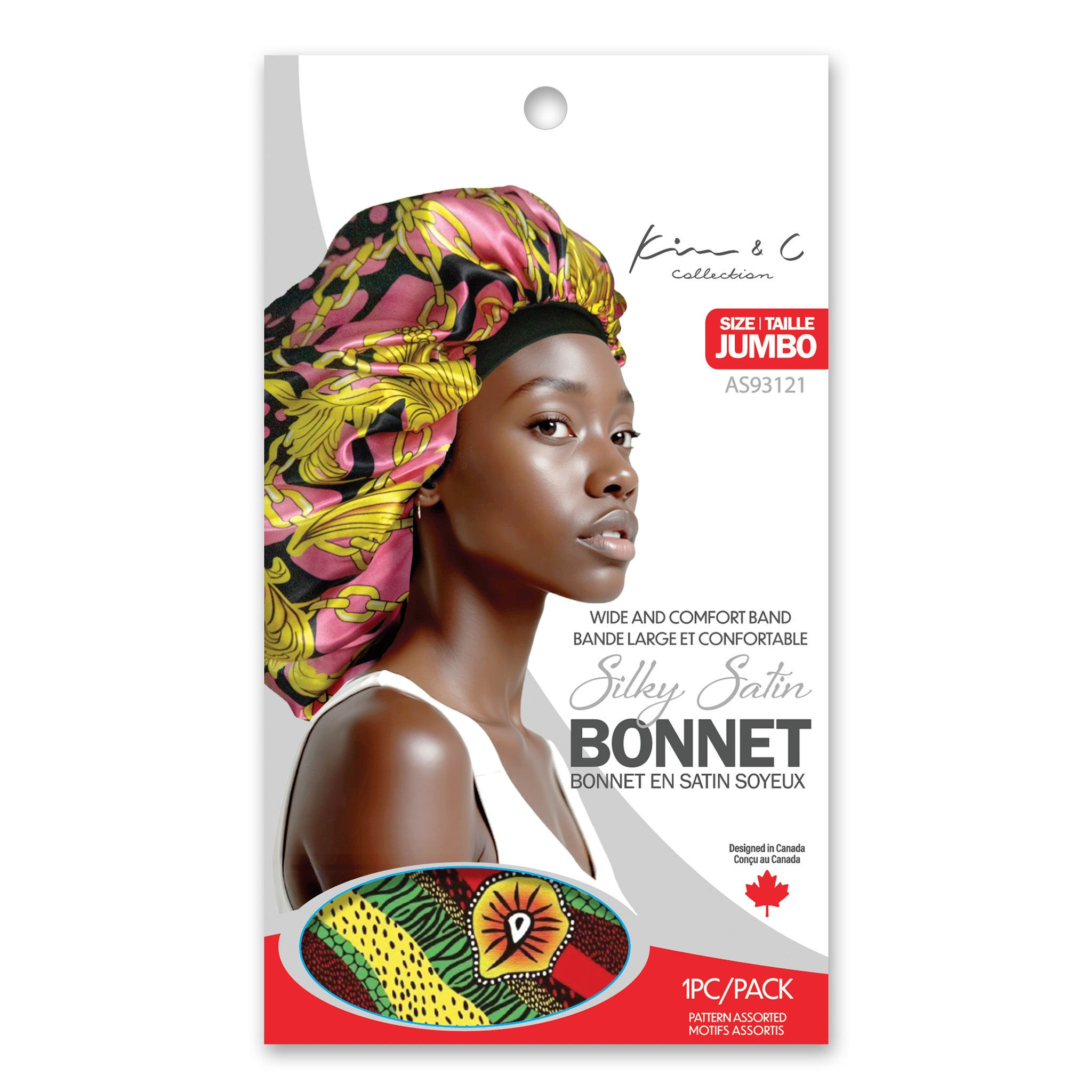KIM & C Silky Satin Bonnet Jumbo 16"