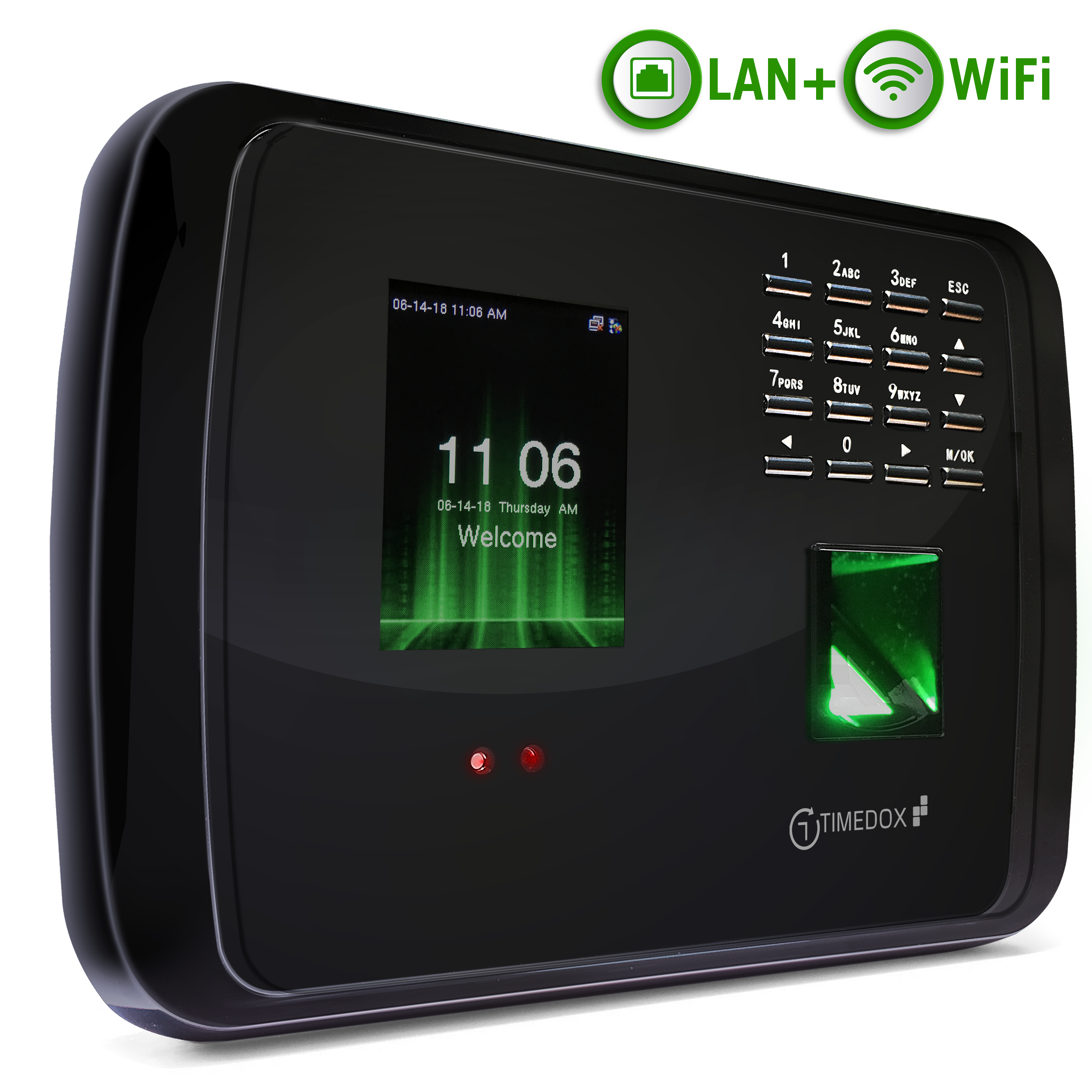 Tandem Pro - שעון תווי פנים אצבע כרטיס אל חוטי