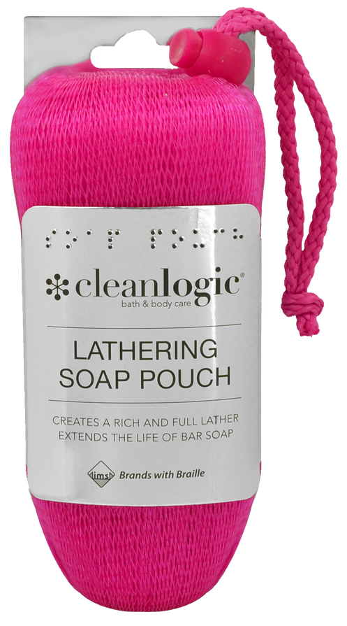lathering soap pouch
