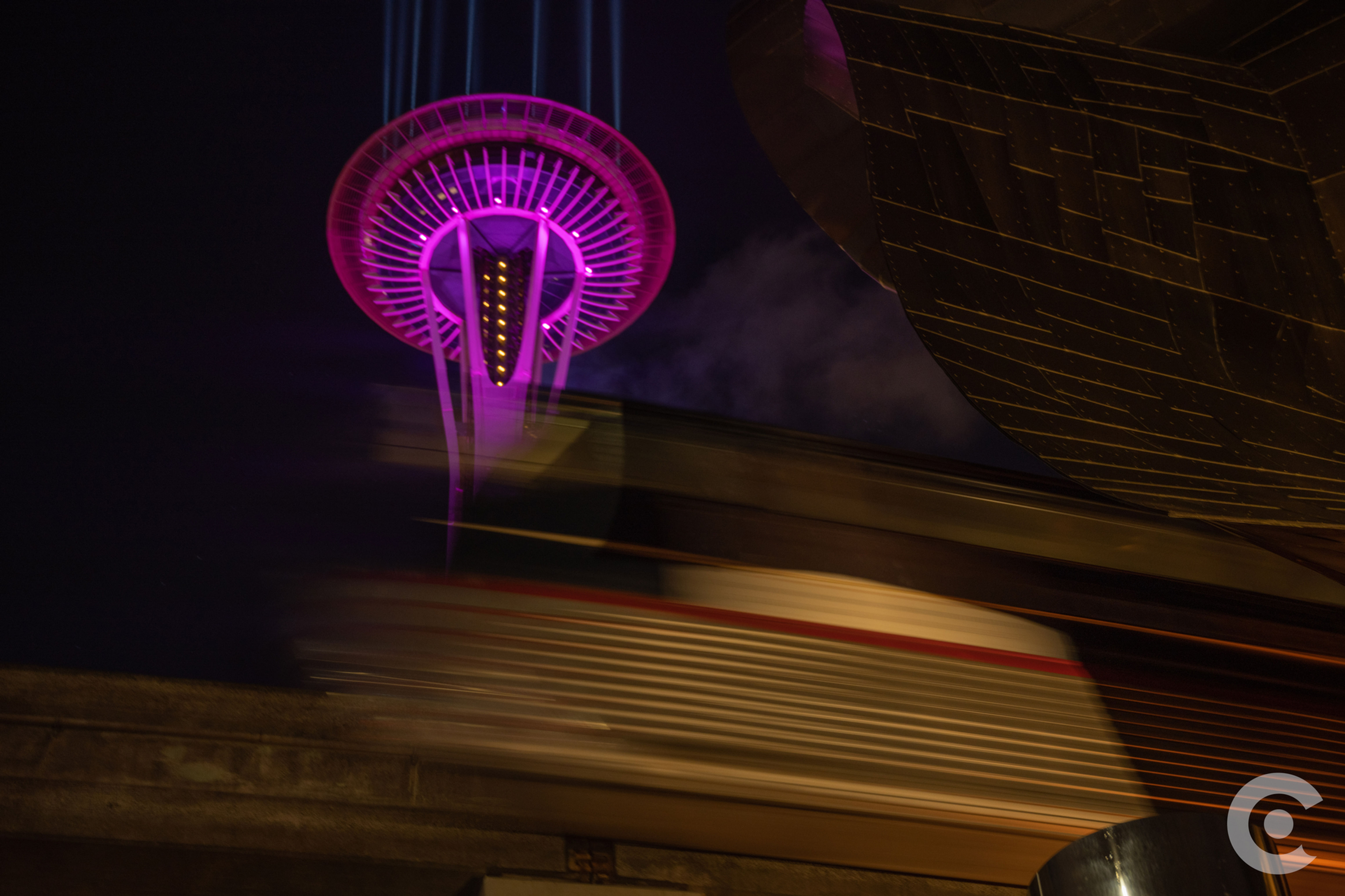 PINK, like a googie umbrella