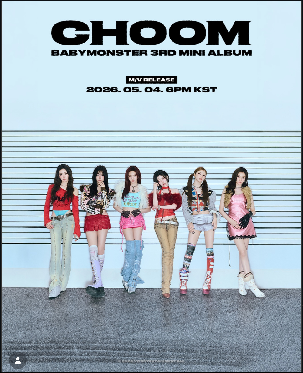 Choom!(Newest K-Pop Dance Choreography $20 )Monday