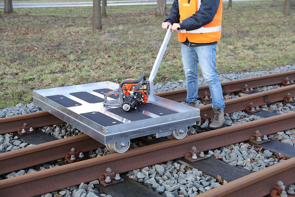 Thumbnail: Leichter Förderwagen gleisbau