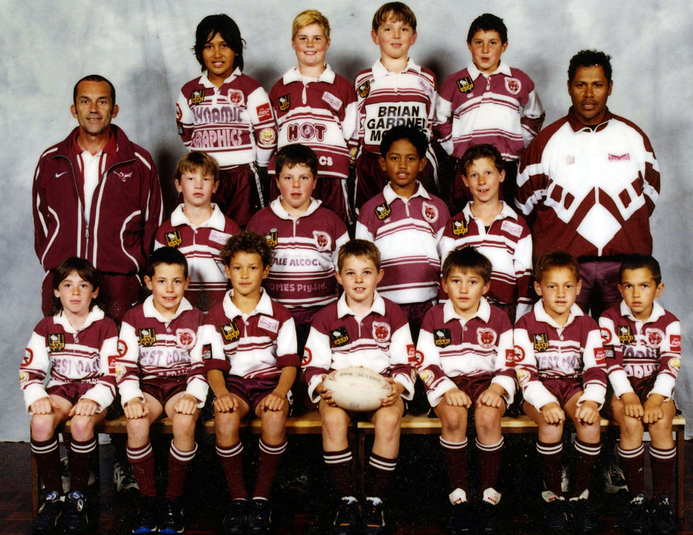 2001 U8s and U9s team photo