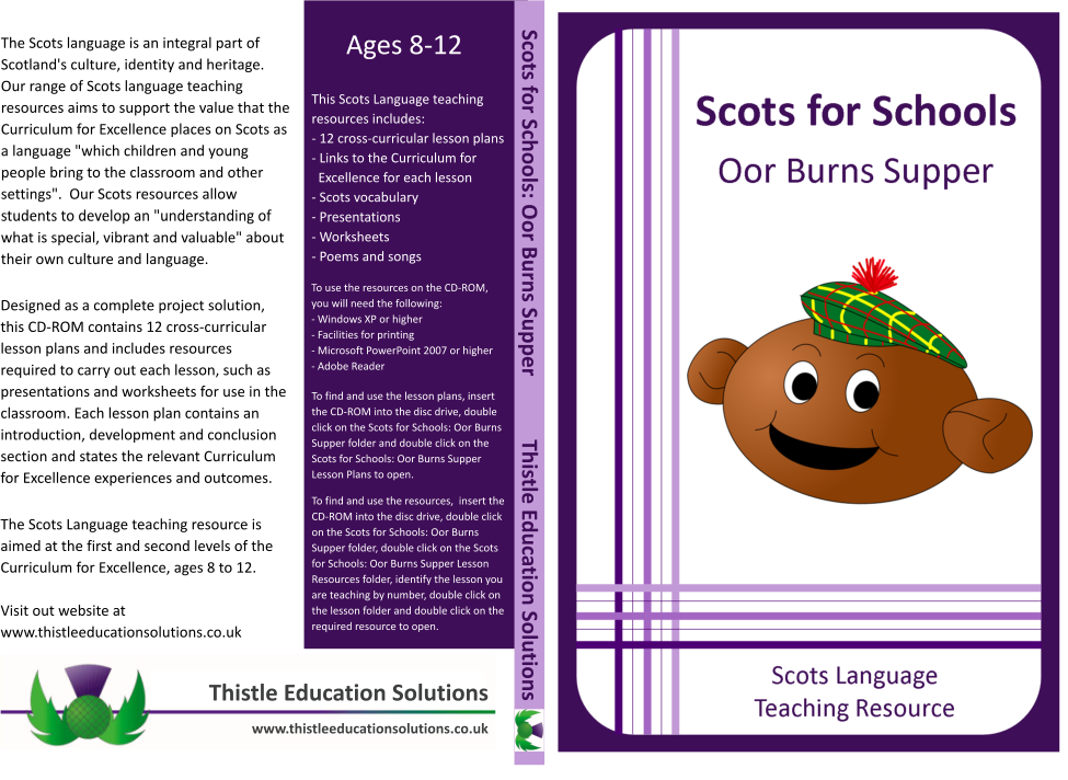 Thumbnail: Scots for Schools: Oor Burns Supper