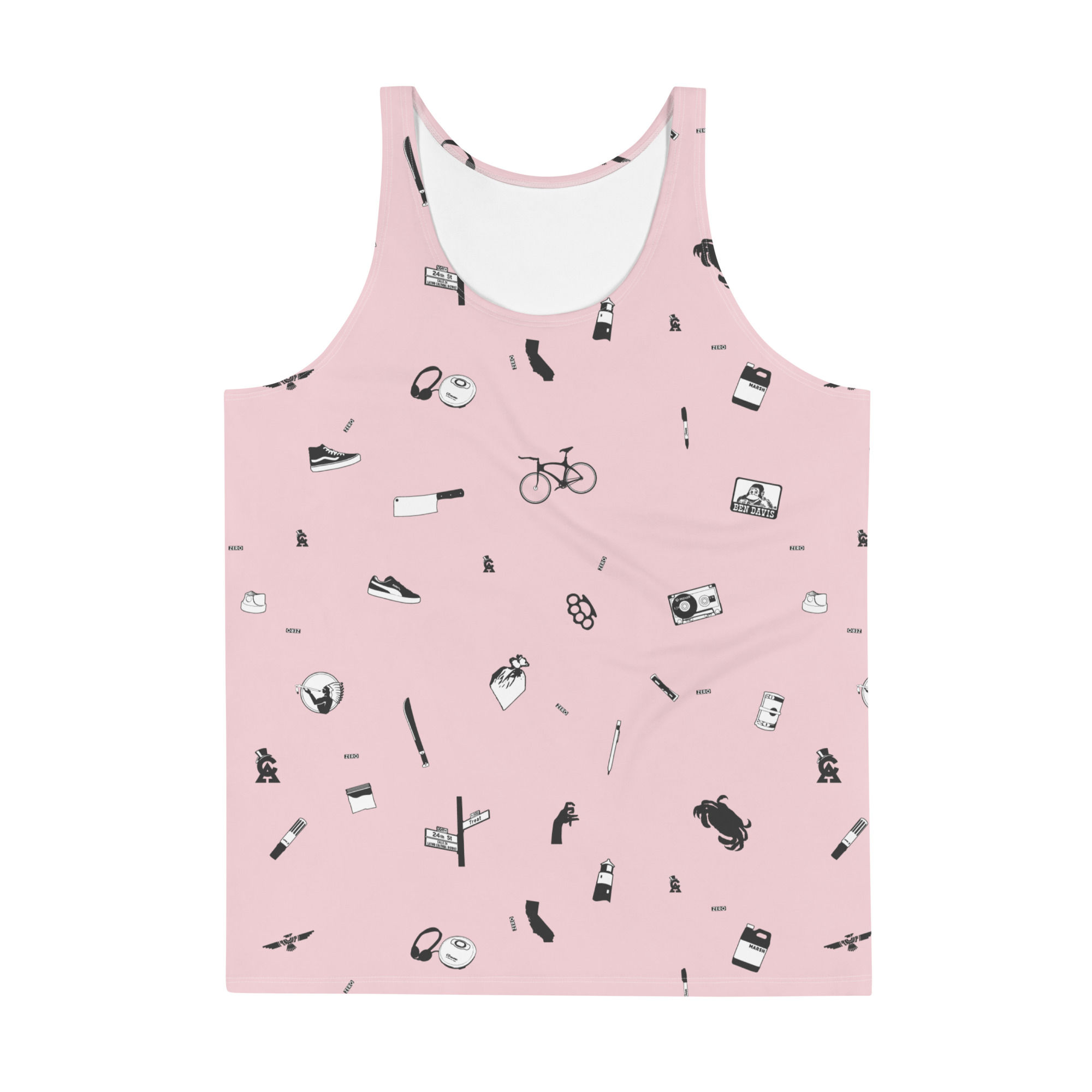 Kinda Pink All-Over Tank