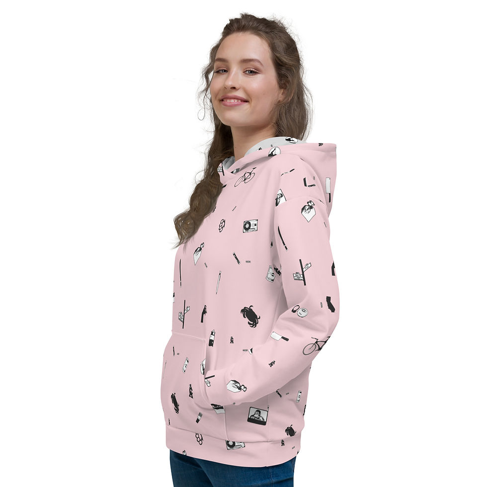Thumbnail: Kinda Pink All-Over Hoodie